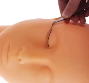 Голова-манекен для наращивания ресниц для обучения лэшмейкера