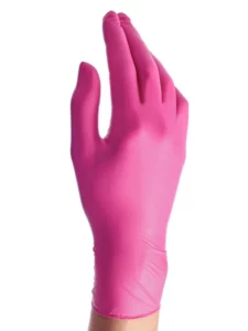 перчатки нитриловые розовые купить в иркутске