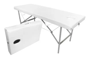 Белый массажный стол с отверстием для лица Иркутск